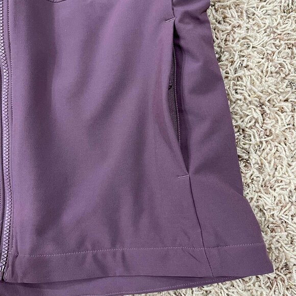 The North Face Women's Shelbe Raschel Fleece Hoodie Jacket Mauve, Size Medium - Picture 10 of 16